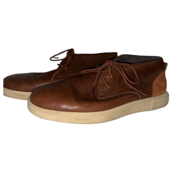 Camper Other - Camper Bill Chukka Ankle Boots in Brown 44 10.5 Mixed Leather Suede